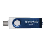 Patriot Xporter X550 64GB USB3.2 Swing Type A to Type-C Flash Drive - Image 2