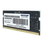 Patriot Signature Line DDR5 16GB 4800MHz Single Rank SODIMM Notebook Memory - Image 2
