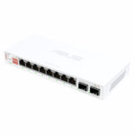 ASUS 8x2.5G + 2x10G SFP+ Unmanaged Network Switch- White - Image 2