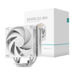 DeepCool AK400 G2 120mm CPU Air Cooler – White