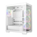 DeepCool CG580 4F V2 ARGB ATX Gaming Chassis – White - Image 2
