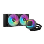 DeepCool LE240 V2 240mm ARGB AIO CPU Liquid Cooler - Black - Image 2