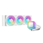 DeepCool LE360 V2 ARGB 360mm AIO Liquid Cooler - White - Image 2