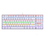 REDRAGON KUMARA Mechanical 87 Key|RGB Backlit Gaming Keyboard - White
