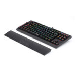 Redragon K588 RGB Pro BROADSWORD TKL Mechanical Wired Gaming Keyboard - Black - Image 5