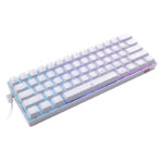 REDRAGON DRAGONBORN Wired Mechanical Keyboard RGB67Key Design - White - Image 2