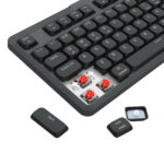 Redragon AETHER K706 PRO Wireless Mechanical Keyboard (75% Layout, Tri-Mode, Gasket Mount, Low-Profile Red Switches) - Image 5