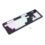Redragon K762WB-RGB-PRO LCD Full-size Gasket Mechanical Keyboard - Black - Image 2
