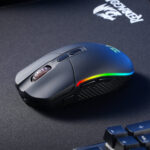 Redragon M719 Pro INVADER 10000DPI 2.4GHz Wireless Gaming Mouse - Black - Image 5