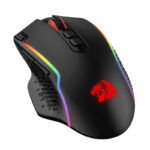 REDRAGON Taipan Pro 10000DPI RGB Wireless Gaming Mouse - Black - Image 2