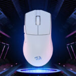 Redragon M916 PRO 1K 3-Mode Wireless Gaming Mouse – White - Image 3