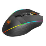 REDRAGON Enlightment 19000DPI RGB Wireless Gaming Mouse - Black - Image 4