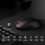 Redragon FYZU M995 PRO Wireless Gaming Mouse - Black - Image 4
