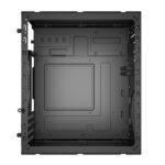 FSP S120 M-ATX Mid Tower Desktop Chassis - Black - Image 5