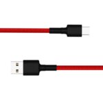 Xiaomi USB Type-C Braided 1m Cable - Red - Image 2