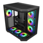 FSP U580 ARGB ATX Ultra Tower Gaming Chassis - Black - Image 5