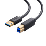UGREEN US210 USB-A Printer Cable 2M - Black - Image 2