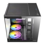 Antec VCX10M ARGB Micro-ATX | ITX Mini-Tower Gaming Chassis - Black - Image 4