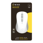 WINX CLICK Easy 1600DPI 2.4GHz Wireless Mouse - White - Image 3