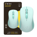 WINX CLICK Easy 1600DPI 2.4GHz Wireless Mouse - Green