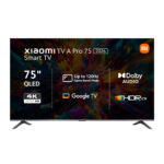 Xiaomi A Pro 75" QLED 4K Smart TV (HDR10+, Google TV, Dolby Audio, 60Hz)