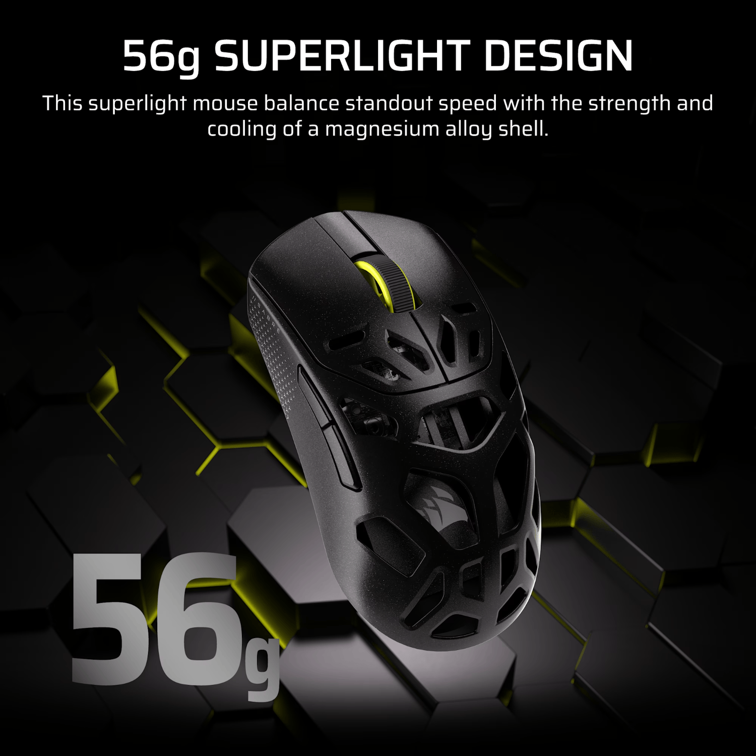 Corsair SABRE v2 PRO WIRELESS MAGNESIUM ALLOY 33000 DPI Gaming Mouse – Black