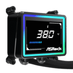 ASRock Challenger 360 Digital AIO Liquid Cooler - Black