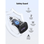 UGREEN Car Charger Fast Charging 30W 2Ports - Image 2