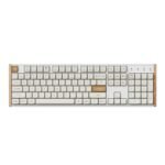 Keychron K10 HE Special Edition Full-size Hot-Swap Gateron Dbl-Rail Nebula Switch RGB Wireless Keyboard - White (Wood + Al) - Image 2