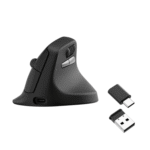 Keychron M5-A29 1K Wireless Mouse (BT/2.4GHz/Wired) - Black - Image 3