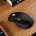 Keychron M6 30000 DPI Wireless Silent Mouse - Black (BT/2.4GHz/Wired)