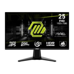 MSI MAG 255F E20 25" FHD 200Hz Rapid IPS Gaming Monitor