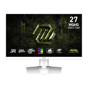 MSI MAG 274QRFW E20 27" WQHD 200Hz IPS Gaming Monitor - White