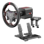 PXN VD4 Direct Drive Sim Racing Wheel – PD-HM Dual Pedal – Z8 Clamp Bundle