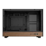DeepCool CH260 Wood mATX Gaming Chassis - Black