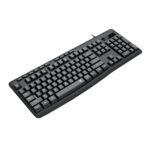Redragon BK-7366 Full-size Ergonomic Wired Membrane Office Keyboard - Black