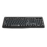Redragon BK-7367 Full-size Ergonomic Wireless Membrane Office Keyboard - Black