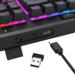 Redragon SHIVA PRO Wireless keyboard - Black