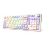 Redragon K768 EISA 100 RGB Wireless Gaming Keyboard - Lilac - Image 4