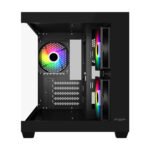 FSP S140 M-ATX Mid Tower Gaming Chassis - Black