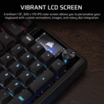 Corsair VANGUARD 96 Mechanical Gaming Keyboard, CORSAIR MLX Plasma - Black