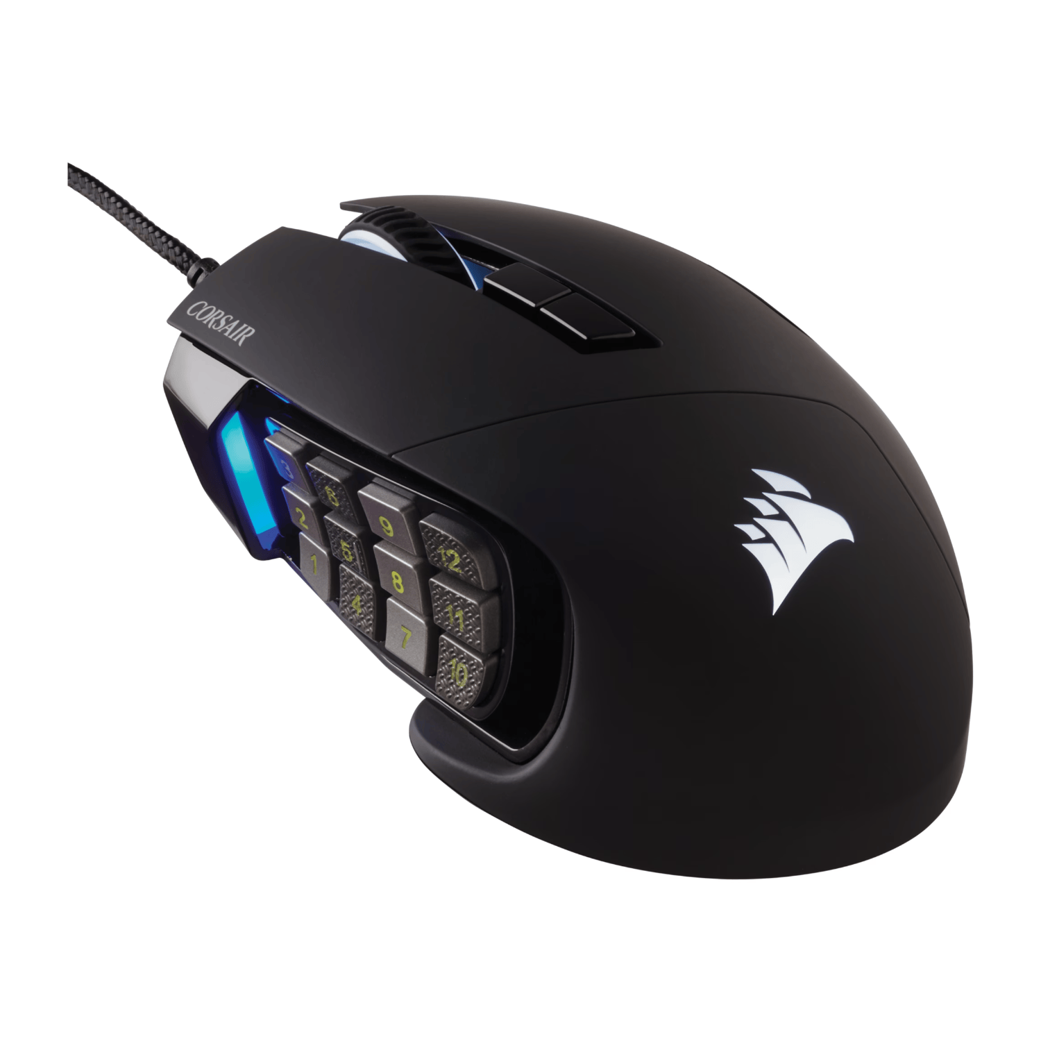 Corsair SCIMITAR RGB ELITE Optical 18 000 DPI MOBA/MMO Gaming Mouse - Black