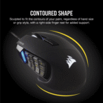 Corsair SCIMITAR RGB ELITE Optical 18 000 DPI MOBA/MMO Gaming Mouse - Black