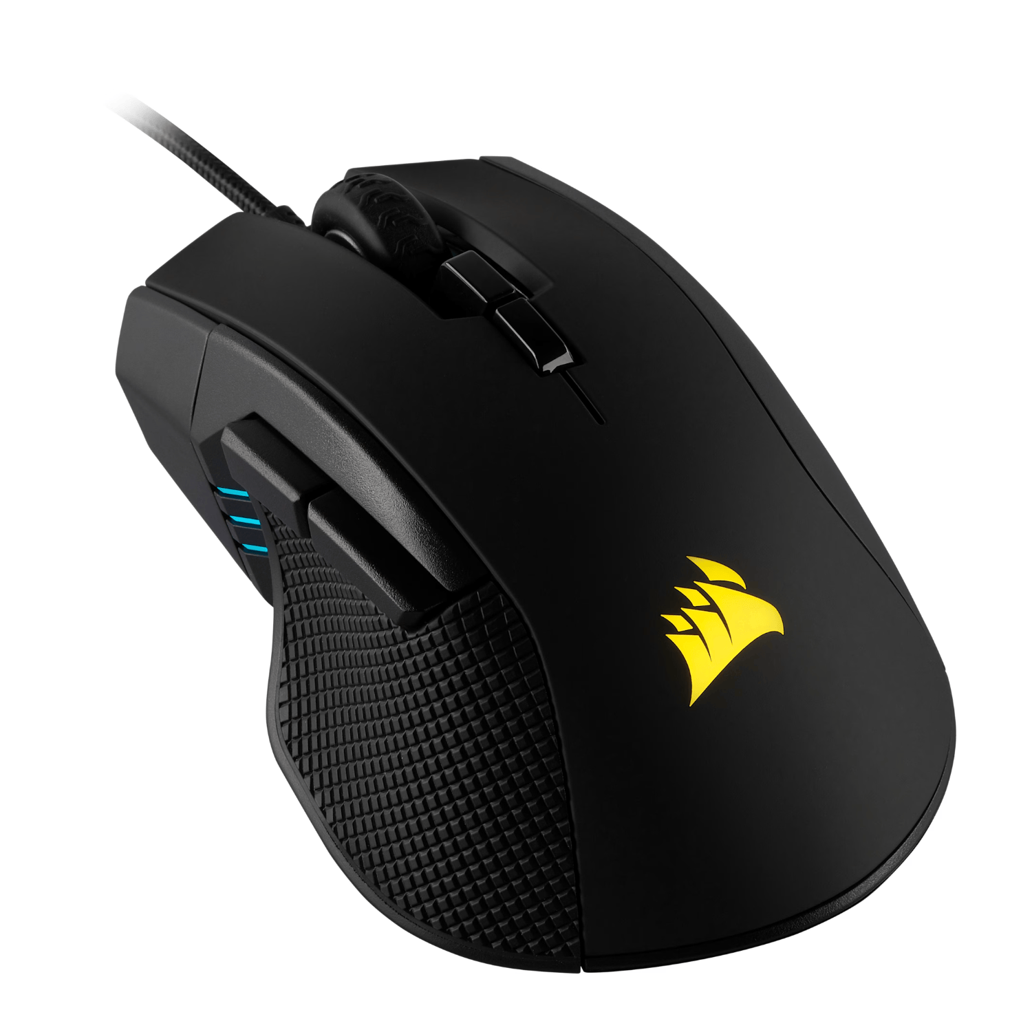 Corsair IRONCLAW RGB 18000 DPI FPS/MOBA Gaming Mouse - Black
