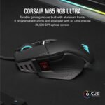 Corsair M65 RGB ULTRA Tunable FPS 26000 DPI Gaming Mouse - Black