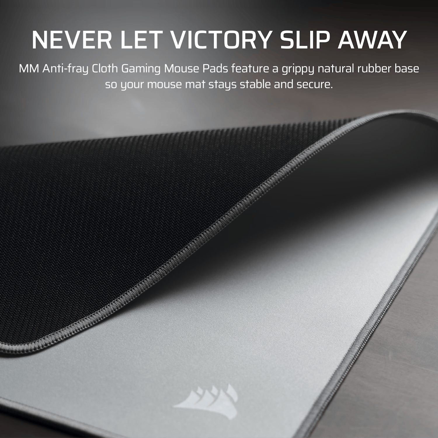 Corsair MM Anti-fray Cloth Gaming Mouse Pad XL - Gray