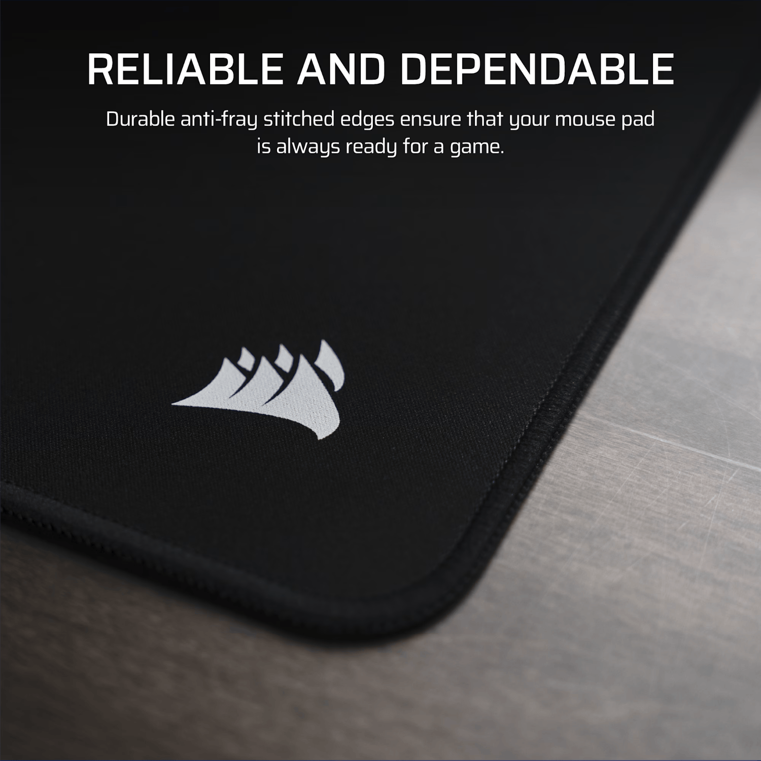 Corsair MM Anti-fray Cloth Gaming Mouse Pad XXL - Black
