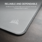 Corsair MM Anti-fray Cloth Medium Gaming Mouse Pad – Gray - Image 5