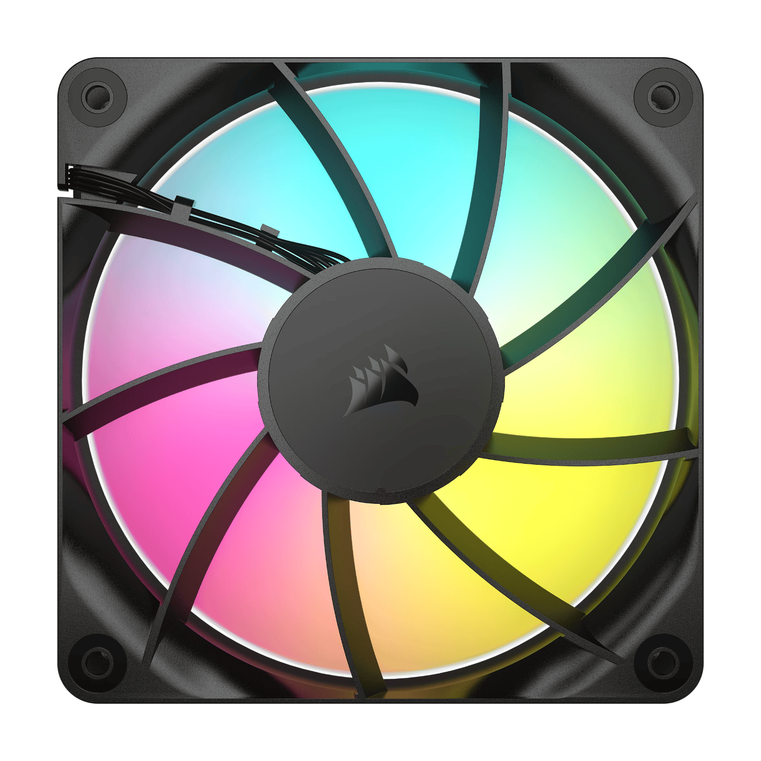 Corsair RS120 ARGB 120mm PWM Fans Triple Pack - Black