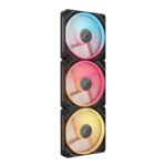 Corsair iCUE LINK LX120-R RGB 120mm PWM Reverse Fans Starter Kit 3-Pack